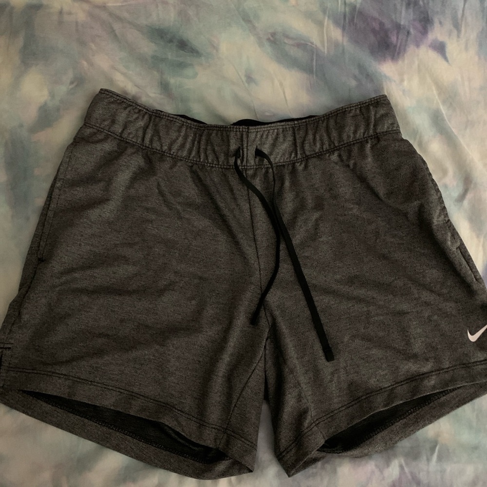 Nike Charcoal Gray Sports Shorts